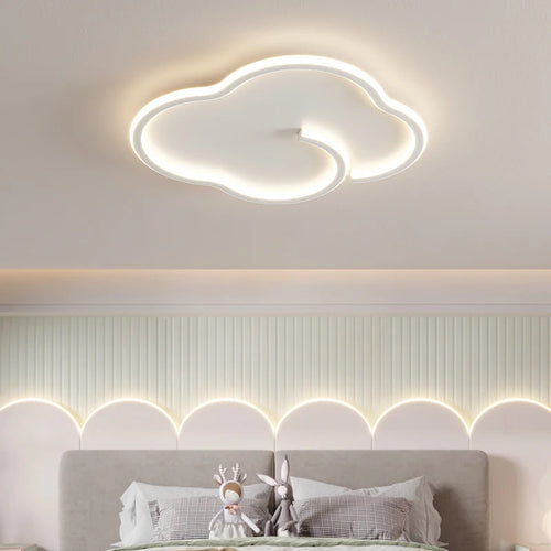 plafonnier scandinave nuage gradation avec télécommande en option - vue 5 sur 11