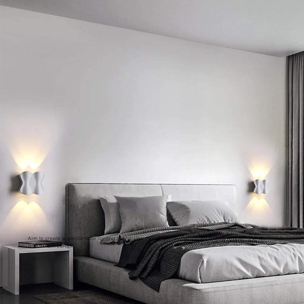 applique murale à led design pour décoration intérieure moderne - vue 7 sur 12