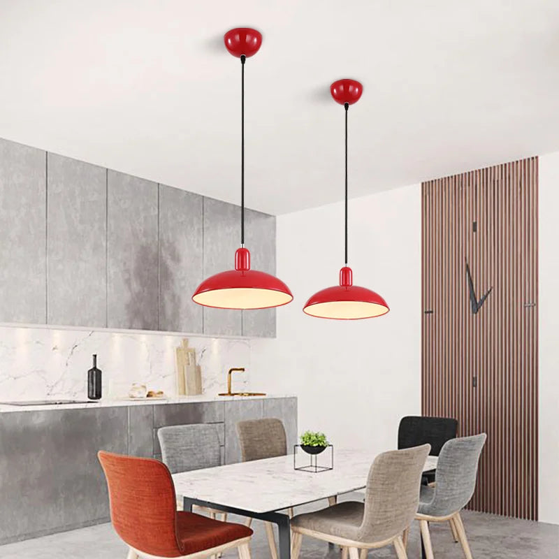 Moderner minimalistischer Kronleuchter Kaiser im industriellen Stil mit LED - vue 4 sur 9