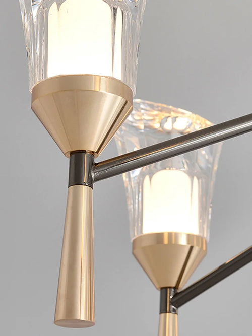 lustre moderne suspendu pour un éclairage élégant intérieur - vue 6 sur 9