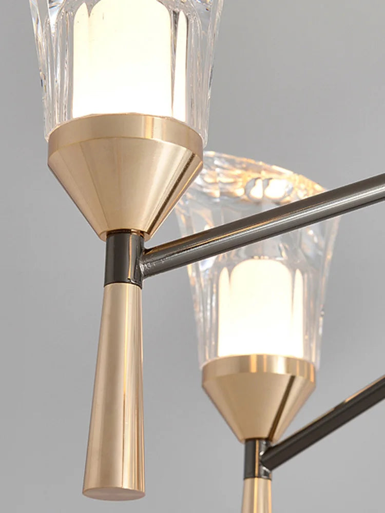 lustre moderne suspendu pour un éclairage élégant intérieur - vue 5 sur 9