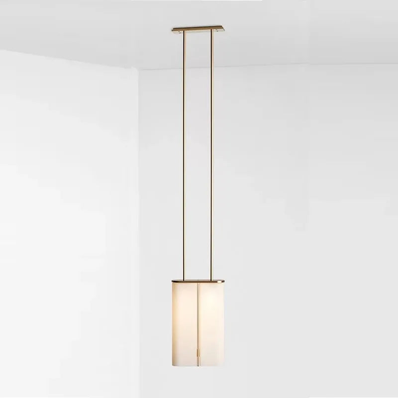 suspension led en verre design moderne italien - vue 5 sur 11