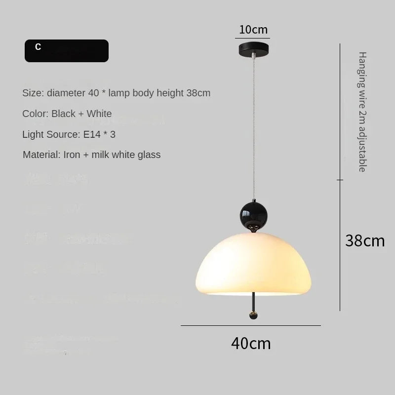 Kreative Glas-Pendelleuchte für Restaurant und Bar