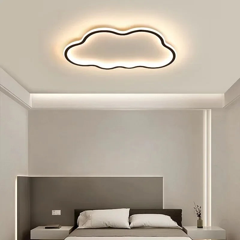 plafonnier led moderne pour décoration intérieure et ambiance chaleureuse - vue 6 sur 10