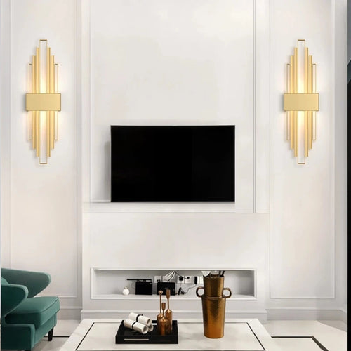 Moderne luxuriöse LED-Wandleuchte für die Innendekoration - vue 3 sur 8