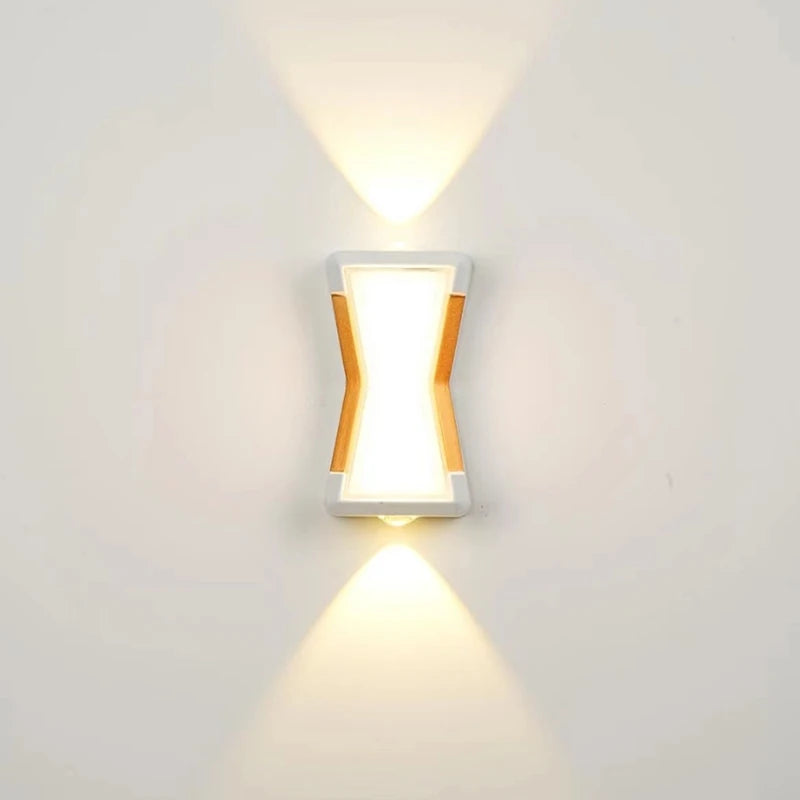 applique murale extérieure moderne étanche à led pour tous espaces - vue 4 sur 12