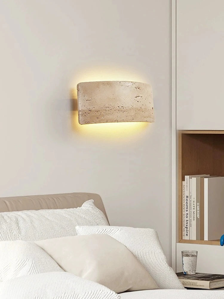applique jardin retro en pierre étanche pour extérieur décoratif - vue 7 sur 8
