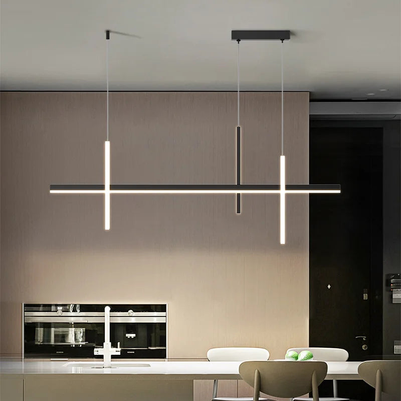 suspension led design moderne pour décoration intérieure artistique - vue 7 sur 11