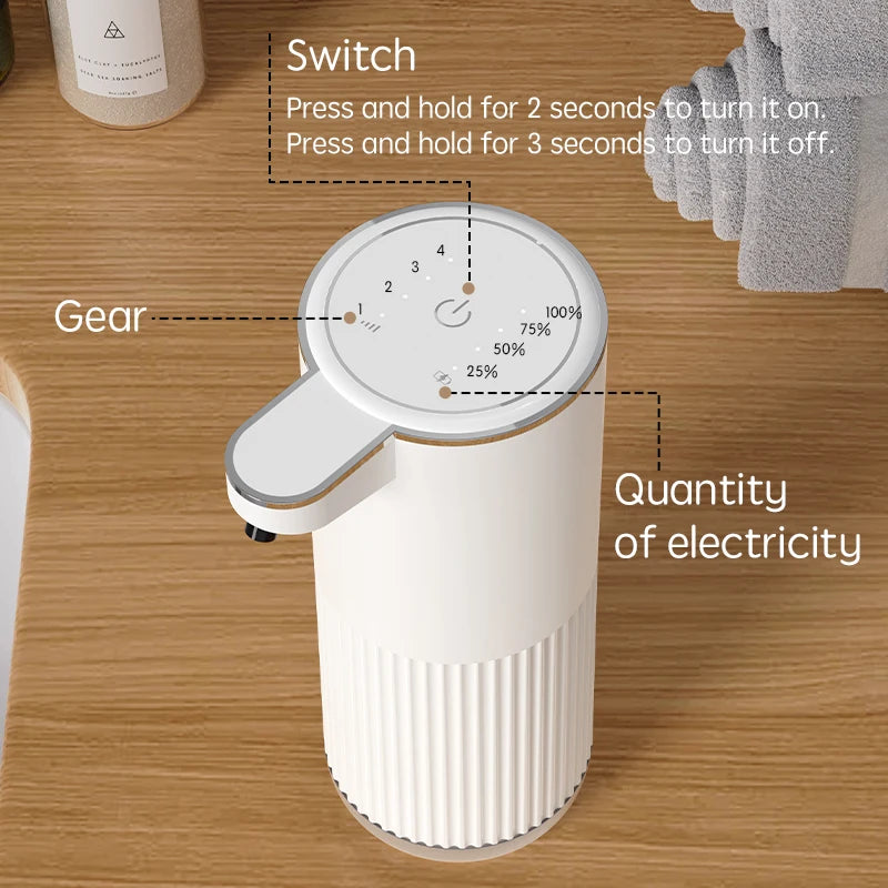 distributeur automatique de savon liquide mousse à 4 niveaux - vue 5 sur 7