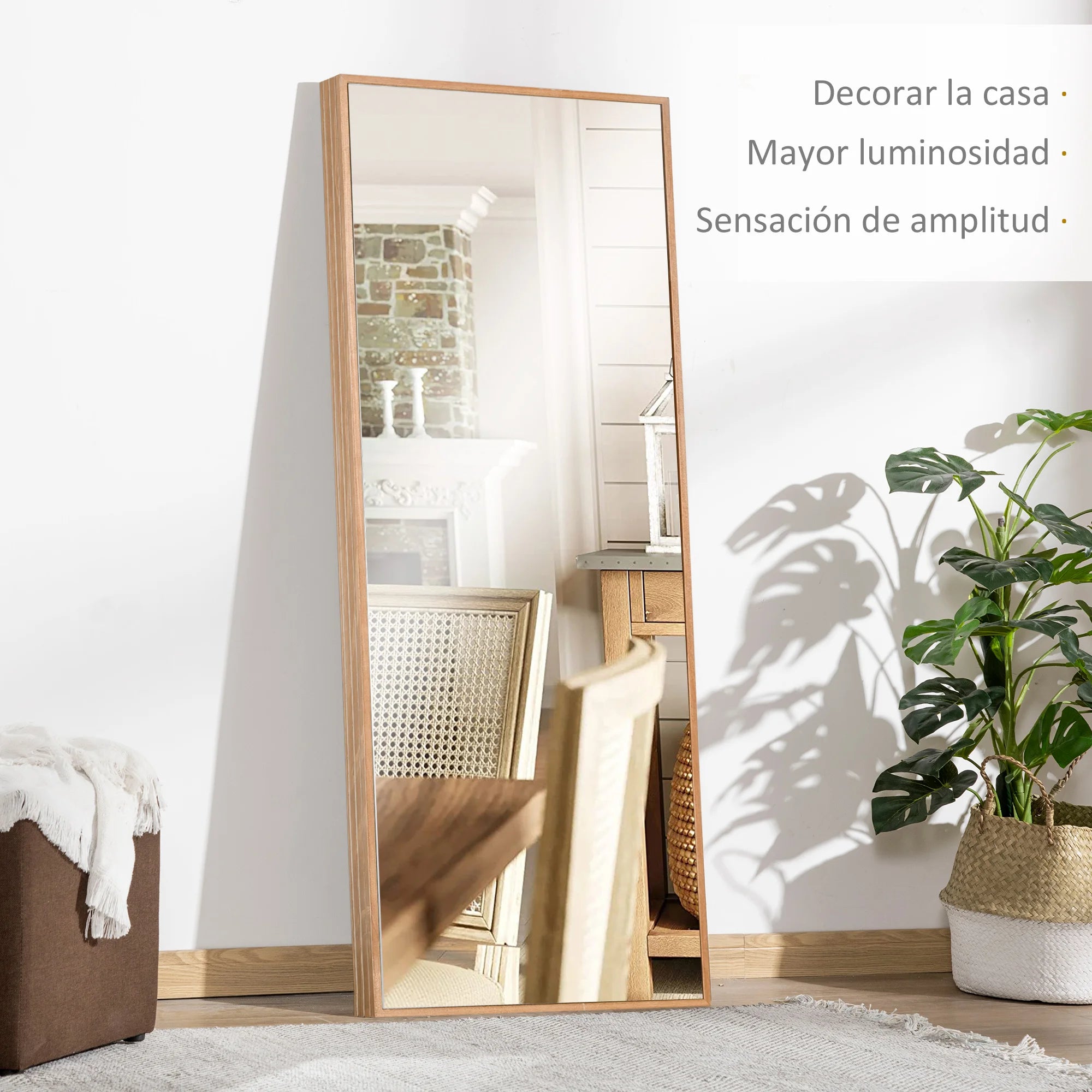 miroir mural décoratif pour un intérieur élégant et moderne - vue 5 sur 6