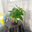 arbre artificiel monstera pot fausses plantes tropicales décoration intérieure
