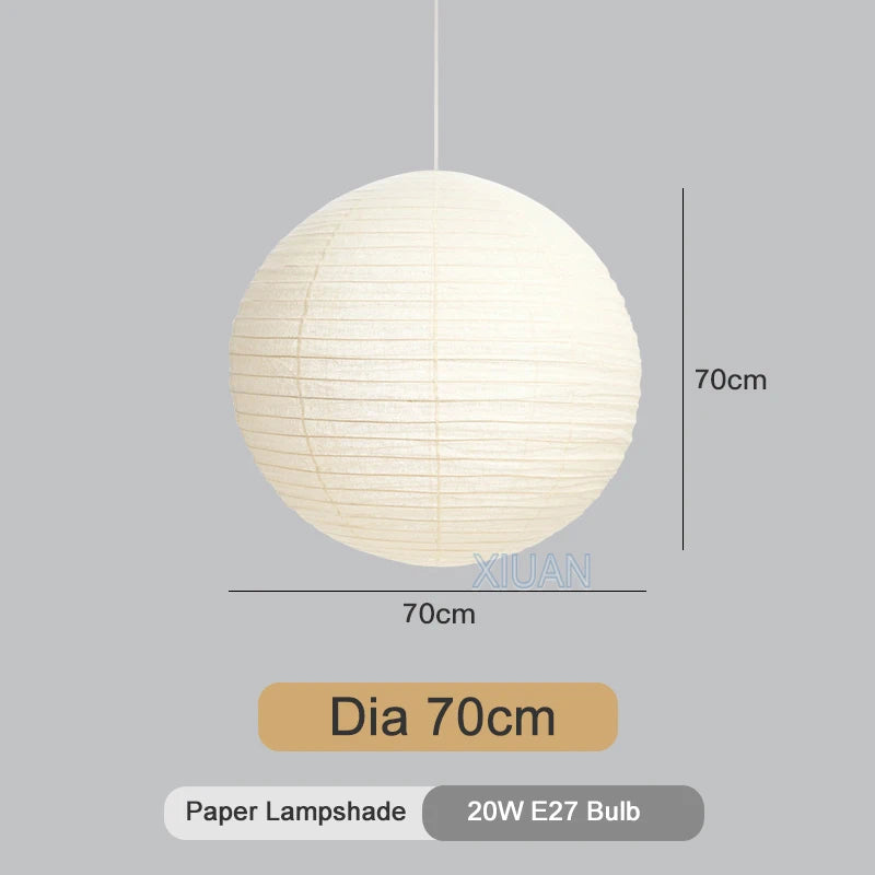 suspension led style japonais sphères pour décor café
