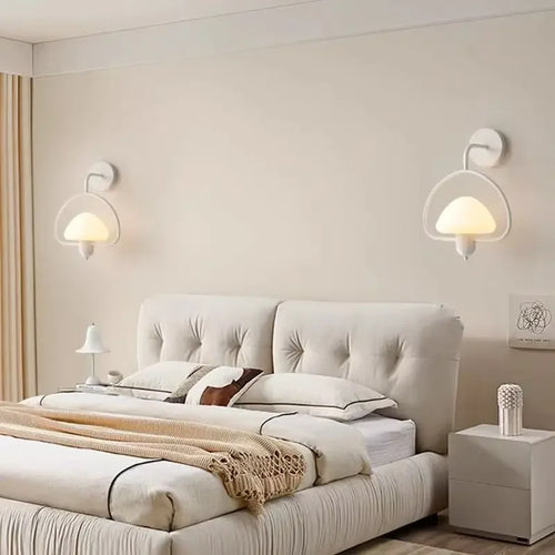 applique murale champignon led décoration intérieure moderne élégante - vue 5 sur 10