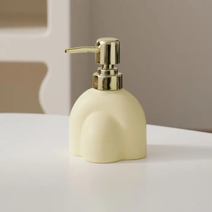 distributeur de savon en céramique portable pour shampoing et eau - vue 12 sur 21