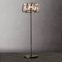 Vintage LED-Stehleuchte aus Kristall mit dimmbarer Helligkeit