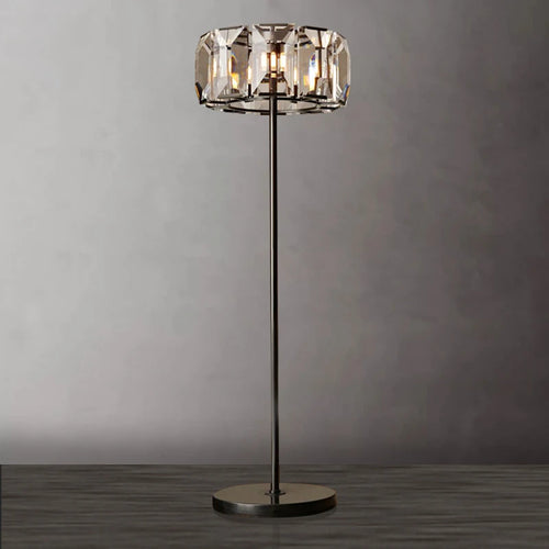 Vintage LED-Stehleuchte aus Kristall mit dimmbarer Helligkeit