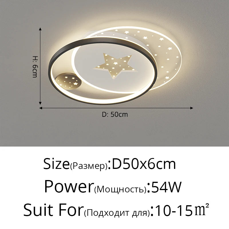 Moderner LED-Deckenleuchte für dekorative Innenbeleuchtung