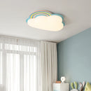 Deckenleuchte Wolke Regenbogen für Kinderzimmer kreative Dekoration