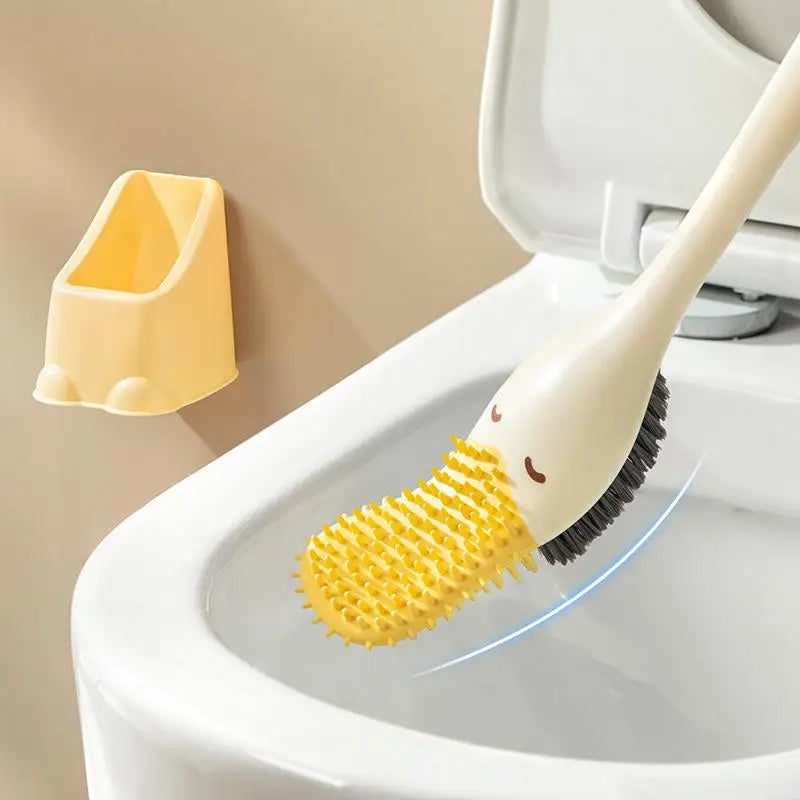brosse de toilette murale canard créatif peu encombrant - vue 6 sur 8