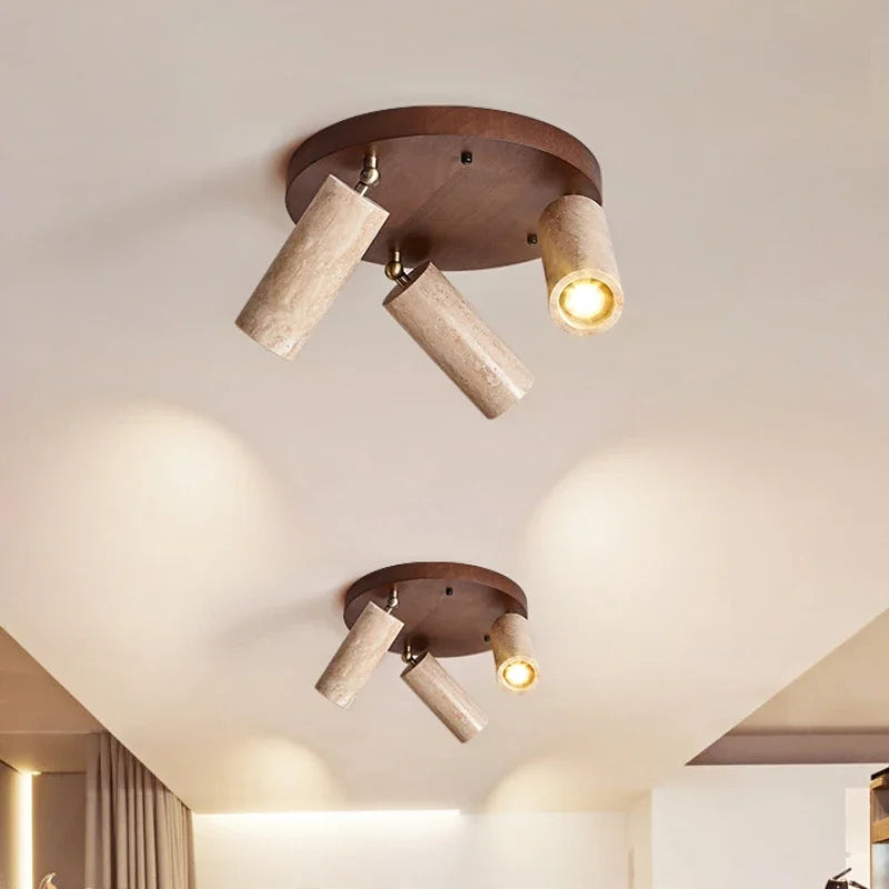 plafonnier led japonais pour intérieur et extérieur élégant - vue 2 sur 8