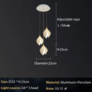 Lustre Magnolia en céramique