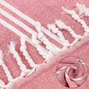 Serviette de plage turque coton franges absorbante rapide