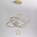 lampes suspendues intelligentes en cristal au design moderne