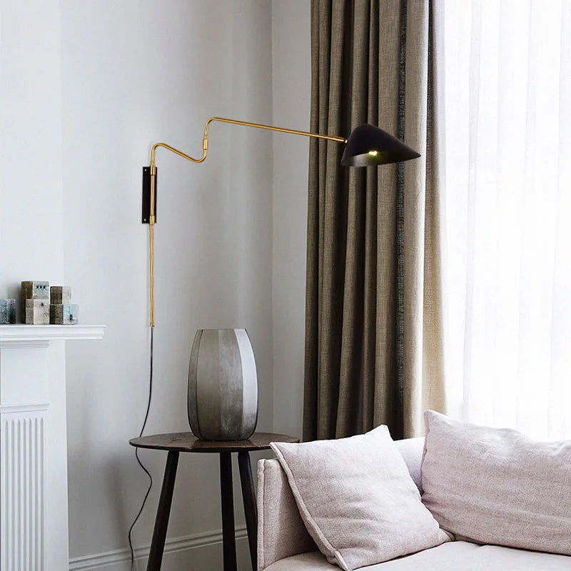 applique murale moderne avec interrupteur pour intérieur décoratif - vue 5 sur 9