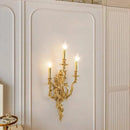 Vintage-Wandleuchte aus Kupfer mit elegantem LED-Licht