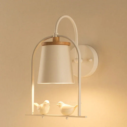 Moderne LED-Wandleuchte in Vogel-Design für Dekoration - vue 2 sur 12