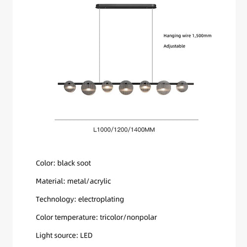 suspension led moderne style minimaliste pour intérieur artistique