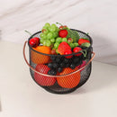 panier de rangement en métal pour organisation artisanale et divers articles