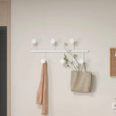 porte-vêtements nordique léger pour organisation et décoration intérieure