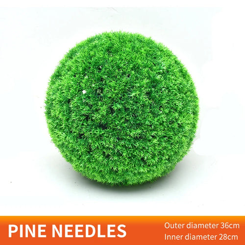 boule de gazon artificiel décoration intérieure plante verte - vue 32 sur 36