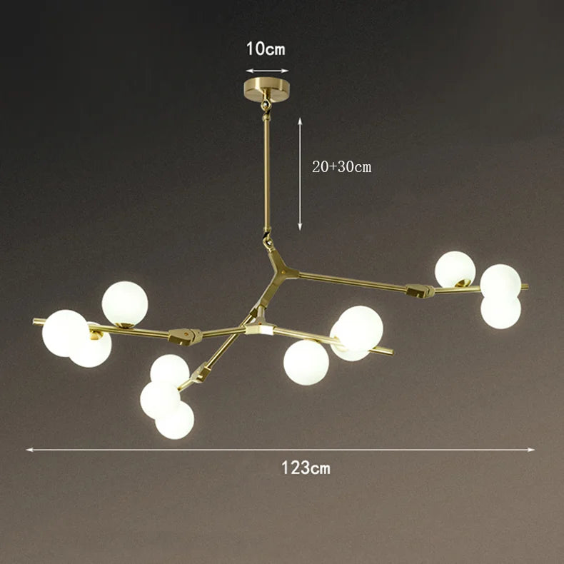 Moderne Pendelleuchte für Innenbereich dimmbar minimalistisches Design dekorativ - vue 7 sur 12