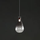 lustre moderne en verre design pour décoration intérieure élégante