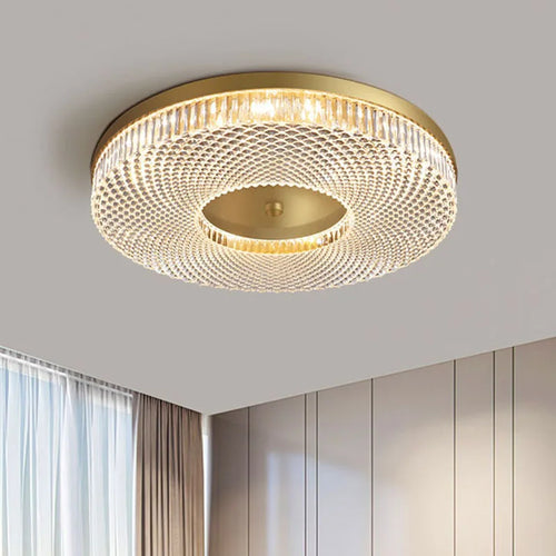 Runde LED-Deckenleuchte aus Acryl mit modernem Design für Ihr Zuhause