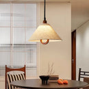 Retro Kronleuchter aus Hanfseil, minimalistisch für mittelalterliches Interieur