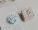 bougie parfumée artisanale en forme dœillet pour mariage et fêtes