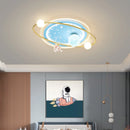 Kinderzimmer Deckenleuchte Astronaut Design LED Modern Kreativ