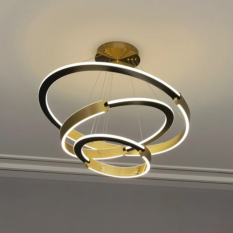 lustre moderne en style nordique pour décoration intérieure suspendue - vue 5 sur 16
