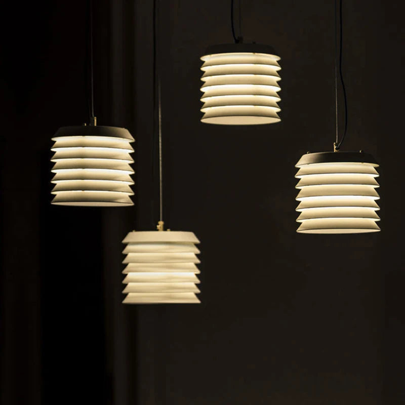 suspension danoise créative en fer pour éclairage décoratif - vue 4 sur 7