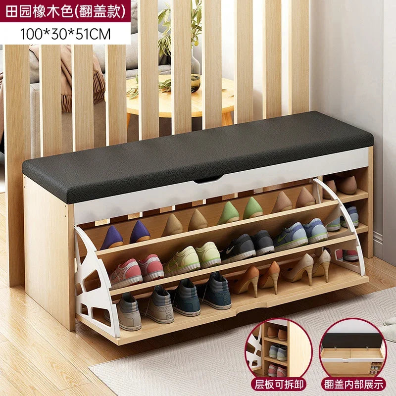 armoires à chaussures modernes de rangement vertical design japonais - vue 14 sur 21