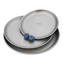 Assiette titane ultralégère portable pour camping randonnée