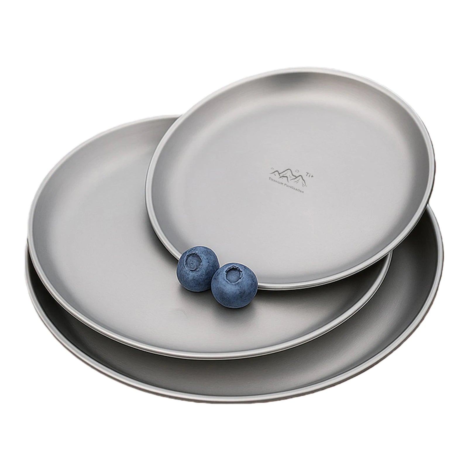 Assiette titane ultralégère portable pour camping randonnée - vue 5 sur 10