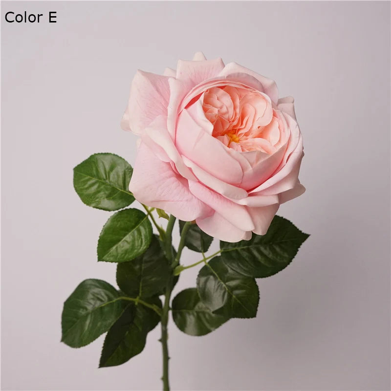 bouquet de fleurs artificielles roses pour décoration et événements - vue 13 sur 14