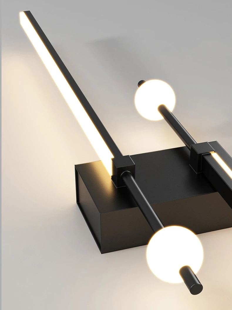 Minimalist Design Led Wall Light Sconce Lamp 80cm Indoor - vue 7 sur 8