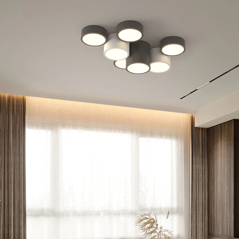 plafonnier moderne à leds pour décoration intérieure élégante - vue 3 sur 9