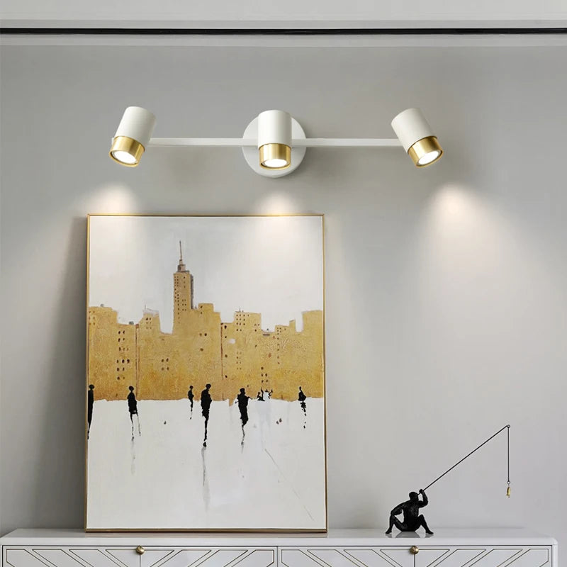 applique murale à 3 têtes pour éclairage intérieur LED - vue 5 sur 10