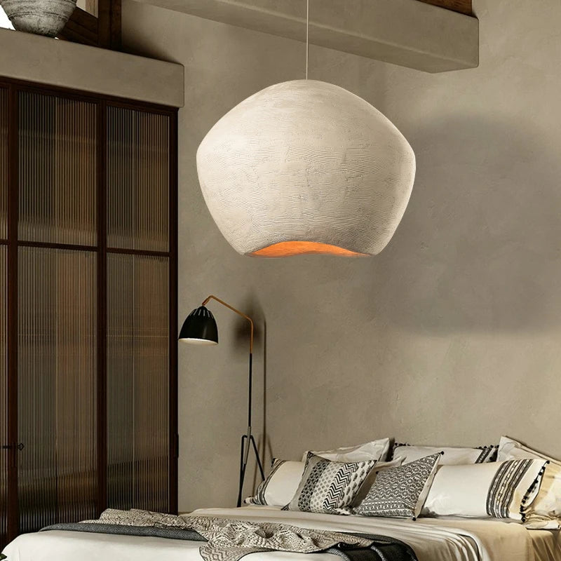 lustre led style nordique wabi sabi pour restaurant et bar